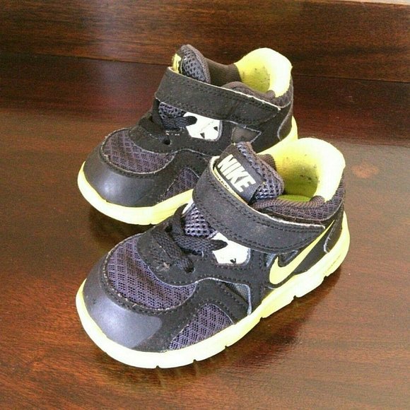 Nike VM Sneakers Lunarglide Kids Size 5c Toddlers Shoes 3 Sensory Motion Black - Picture 10 of 16